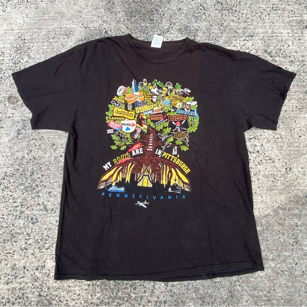 Y2k Pittsburgh Pennsylvania tee